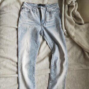 Just Cavalli Women's White and Blue Jeans